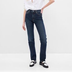 Gap High Rise 90s Straight Leg Jeans